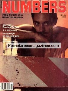 Numbers Gay Magazine November 1981 - Frank Vickers